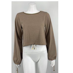 NEW Tularosa Brown Sweater Sweatshirt Small C38